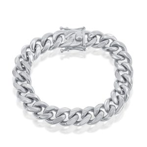 Stainless Steel 14mm Miami Cuban Link Bracelet
