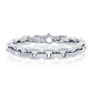 Stainless Steel Anchor Link Bracelet